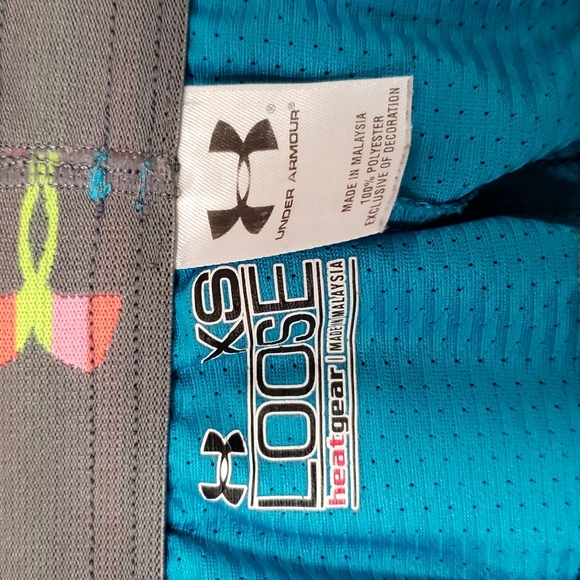 (XS) Under Armour Loose Fit HeatGear Activewear Shorts Soccer Sporty Workout - Picture 4 of 10